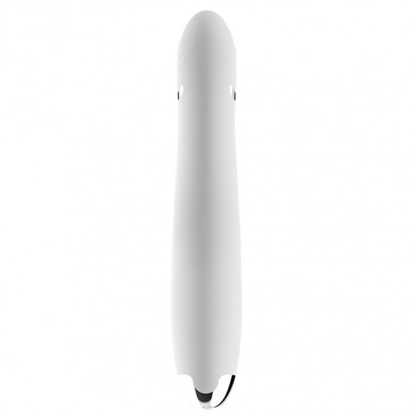 MizzZee - Electric Shock Dual Vibrator Wand (Chargeable - White)